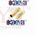 OkaeYa 4MM 4Mm Gold Bullet Connector 12 Pair